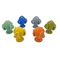 Doni Bomboniere Kit 6PZ PUMI Pugliesi in Ceramica Realizzati a Mano in Colori Assortiti con Finitura Lucida Perfetti Segnaposto Matrimonio Cerimonie 18 Anni Comunione Compleanno Eventi Tema Puglia