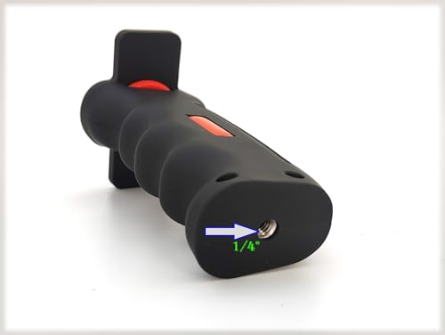 YH&YX Handgriff-Adapter, kompatibel mit Zoom H6 H5 H4N PRO H2N H1N H6essentia H4essential H1essential Tascam Portacapture X6 X8 dr-40x dr-07x dr-05x Recorder Zubehör