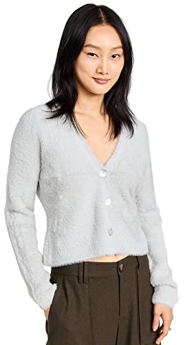 Image of Vince Women's Eyelash V Neck Cardigan