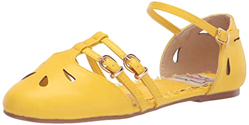 Bettie Page Women's Bp100-polly Mary Jane Flat