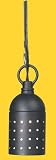 Corona CL-385-BK -Low Voltage/ 12V Hanging Light Aluminum Twinkle, 2.5"H, Black