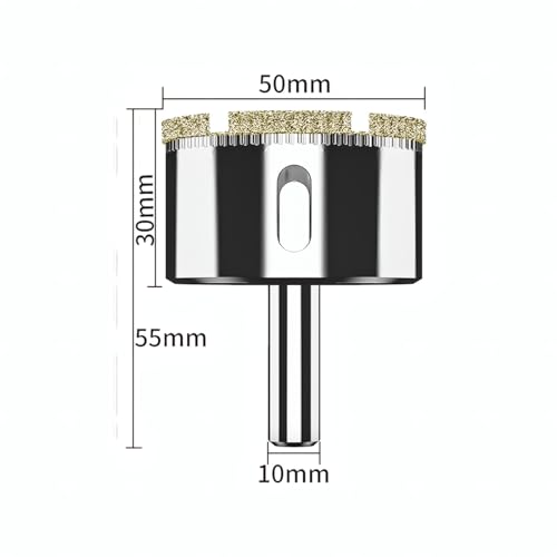 Set de 10 brocas diamantadas de 6 mm para agujeros miniatura 2