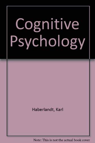 Cognitive Psychology 0205139396 Book Cover