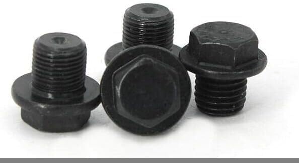 Carbon Steel Fitting Metric Hex Plug Hydraulic End Cap Pipe Flange Cap Carbon Steel Black Hex End Cap Flange Outer Hexagon Solid Plug Oil Hydraulic Pipe Fitting