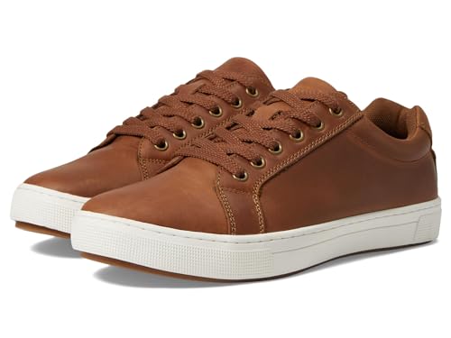 Propét Men's Koda Classic Leather Sneakers Tan 11.5 Wide US