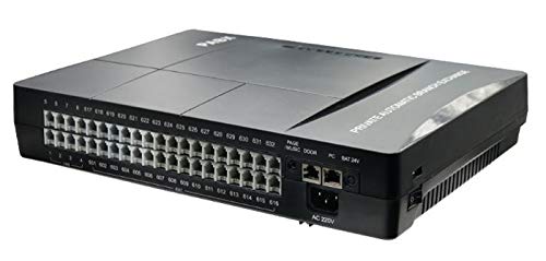 Centralita telefónica profesional CP832B IVR 8 líneas 32 interiores ampliable Garantía Italia