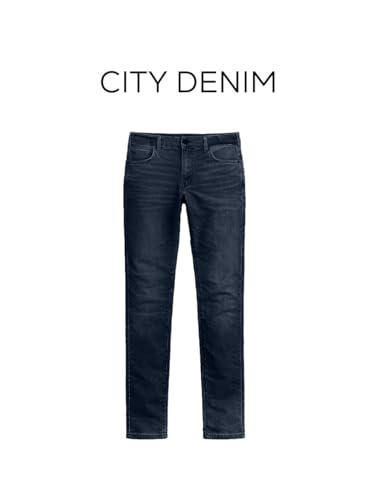Image of Minus One Slim Fit Stretchable Mid Rise Jeans for Men | Mens Denim Cotton Pants | Stylish Ankle Length Jean