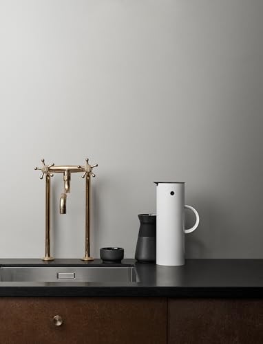 Stelton Isolierkanne EM77 – Doppelwandige Kanne für heiße und kalte Getränke