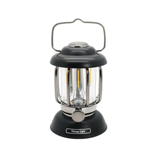 Gydcbhy 4400 mAh al Aire Libre portátil Recargable Impermeable Camping luz Tienda luz de Mano luz de Emergencia luz de Lectura Linterna Adecuada para Mochilas y Senderismo