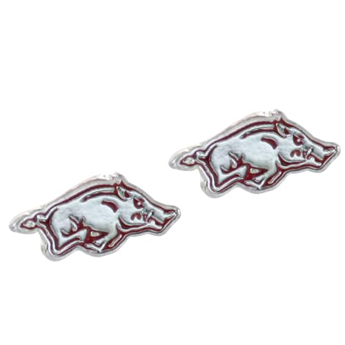 SANDOL Arkansas Stud Post Team Logo Earrings, Small, 4143630