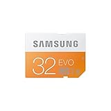 Samsung Speicherkarte SDHC 32GB GB EVO UHS-I Grade 1 Class 10 für Foto und Video Kameras (bis zu 48MB/s Transfergeschwindigkeit)