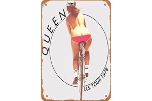 Classic Queen Fat Bottomed Girls 1978 Film TV Metal Decor