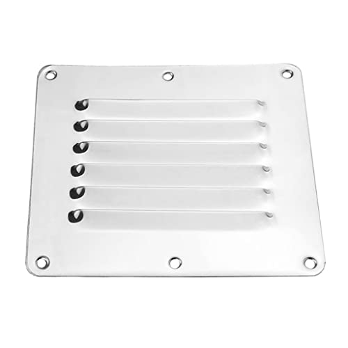 Rejilla cuadrada de ventilación para barco marino con persiana ajustable y cubierta de ventilación de escape miniatura 3