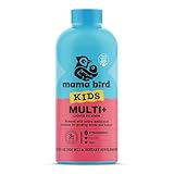Best Nest Wellness Kids Liquid Multivitamin: Methylated Vitamins, Whole Food, Vegan, B12, Gluten-Free, Non-GMO Methylfolate Daily Liquid Vitamins for Kids with Immune Support -Strawberry Flavor, 16oz