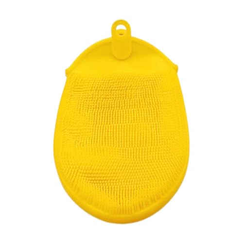 Esponja de limpieza de silicona para cocina, esponja de doble cara | cepillo de recuración para limpieza, ideal para sartenes, estufas, parrillas, encimeras, fregaderos y