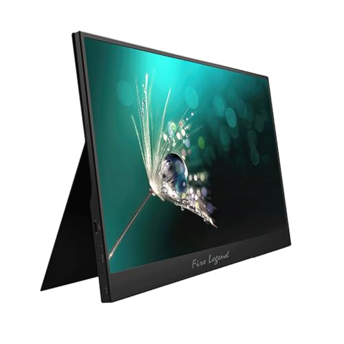 Image of AOPEN by Acer 16PM1Q Abmiuuzx 15.6 inch FHD 1920 x 1080 IPS Portable Monitor | Ultra Slim Portable Design | External Monitor for Laptop PC Mac I 2-USB 3.1 Type-C Ports, 1-Mini HDMI & 1-Micro USB