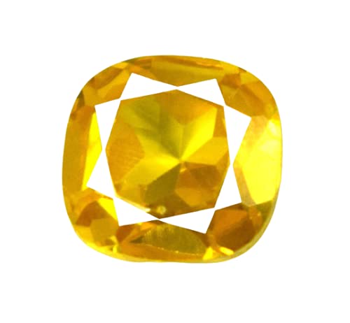 6.25 Carat Pure Yellow Spinel Stone Original Certified Loose Gemstone for Men & Woman