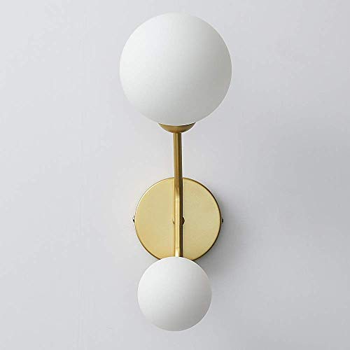 Lámpara de pared de metal compacta de 34 cm que soluciona la falta de espacio 2