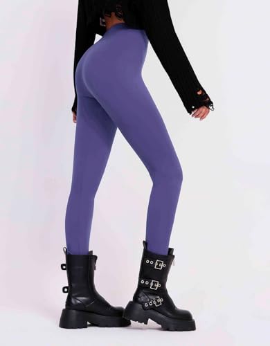 Image of sissycos Women's 80s Leggings Neon Artistic Splash Printed Buttery Soft Stretchy Pants