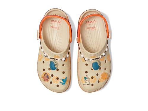 Crocs Unisex Disney Moana Classic Clogs Moana Men's 6, Women's 8 Medium