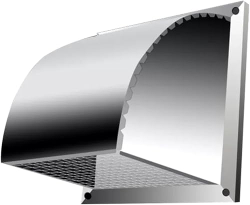 Grille d'aération carrée acier inoxydable 10 pouces durable - 2