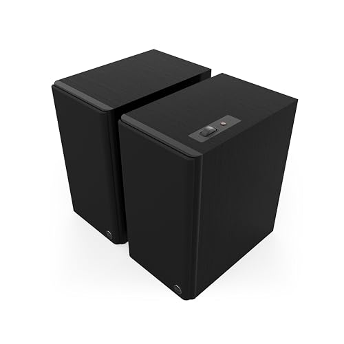 Image of Klipsch The Sevens II Dolby Atmos 6.5 inch Powered Speakers Ebony (Pair)