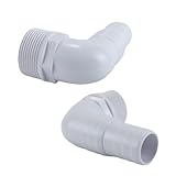 Durlo 3 Stück Poolpumpen-Armaturen, Passend Für SPX1105Z3 SPX1105Z4 SPX1091Z7-Armaturen, 90-Grad-Winkelstück-Anschlusssatz Für Schwimmbadsysteme