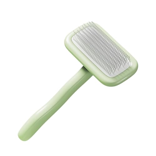 Spazzola per la rimozione dei peli del gatto, strumento per la rimozione dei peli del cane a pelo lungo o corto con funzione di pelo sciolto | Materiale in acciaio inossidabile, rimuove cuccioli di