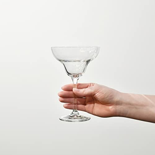 KROSNO Kieliszki do Margarity i Innych Drinków | Zestaw 6 Kieliszków | 270 Ml | Kolekcja Mixology | Idealne do Domu, Restauracji i na Przyjęcia | Można Myć w Zmywarce