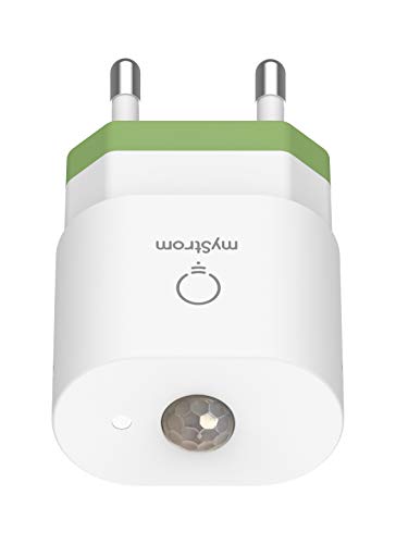 myStrom MyPower WMS1 WiFi-bewegingssensor, bewegingsmelder, schakelt bij bewegingsdetectie, bespaart bij afwezigheid automatisch stroom, voor Smart Home-apparaten