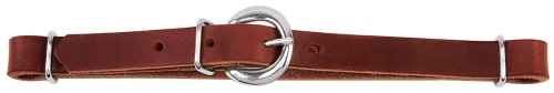 Weaver Leather Straight Latigo Leather Curb Strap Burgundy