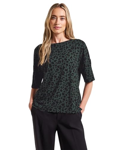 T-shirt Leo Street One pour femme : haut imprimé léopard tendance et confortable