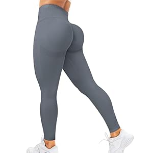 ZAAYO Compressie sportlegging voor dames, yoga, fitness, sportbroek, ondoorzichtige scrunch butt yogabroek, naadloos