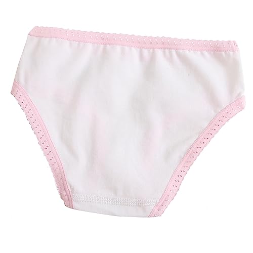 Baby Kids Underwear Breathable Cotton Panties Toddler Girls Undies Soft Assorted Briefs 6-Pack3