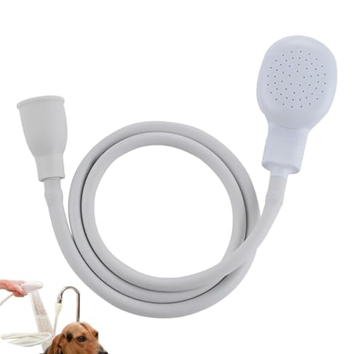 Pommeau De - Douchette En Plastique Avec Raccord Universel Pour Évier, Tuyau De Pulvérisation Portable Pour Animal Domestique, Douchette Tuyau Lavabo...