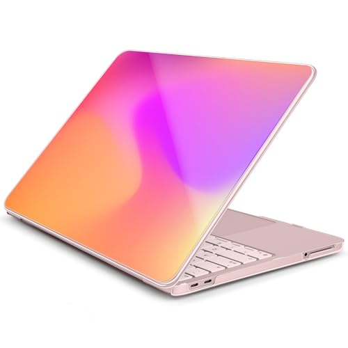 Funda MacBook Neo 13 2026 A3404 abstracta y protector teclado con adaptador USB 3