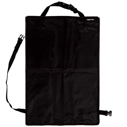 Swiss+Tech St80230 Kids/Children Kick Mats 2Pc Seat Back Protector For Cars Trucks Suvs Rvs - Black #TOP1