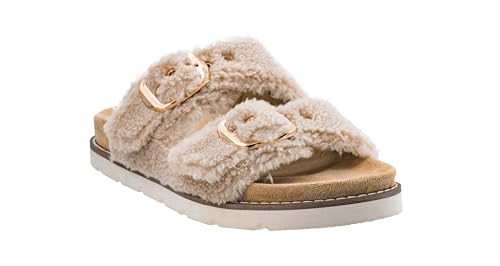 Corkys Footwear Womens Feelin Saucy Double Buckle Sandals - Featuring Two Straps With Adjustable Buckles, A Lug Sole, and Soft, Cushioned Insoles for All Day Wear3