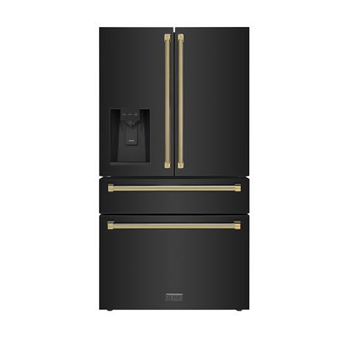 ZLINE Autograph 36 in. Fridge with Dispenser