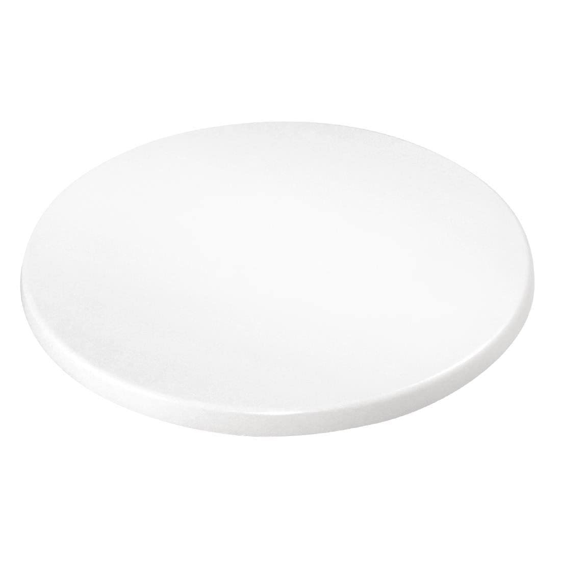 Bolero gg645 piano tavolo rotondo, colore: bianco