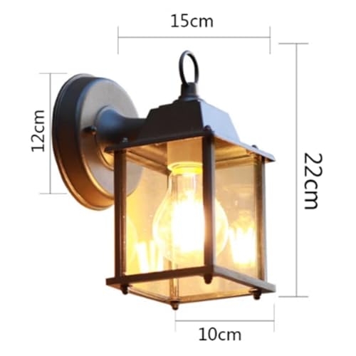 Lumière de balcon extérieure étanche et moderne pour façade et terrasse - 6