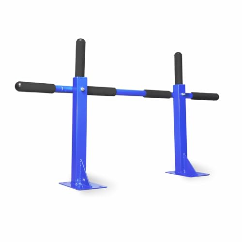 Image of Artino Wall Mounted Pull-Up Bar for Home Gym - Multi-Grip Chin-Up Bar, Heavy Duty Steel Frame, 120 kg Capacity - Includes Mounting Kit