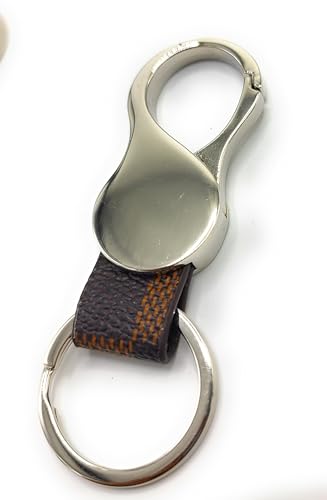 Image of Generic Round Shape Leather Metal Keychain for Jawa Bike Since 1929 Key Chain