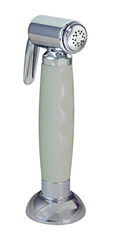 Ambassador Marine Hammer-Head Deck Sprayer with 6-Feet Stainless Steel Hose, White