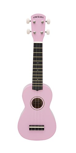 Omalha EMFPK Soprano Ukulele, Pink