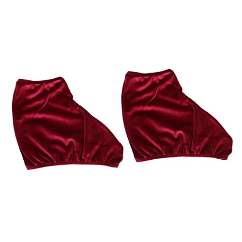 ASAKKURA 滑冰鞋用ブーツプロテクター カバー 伸縮性アイススケートガード 屋内外対応 ローラーホッケースケートアクセサリー 滑り止め耐久