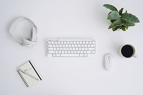 Image of HHKB - Happy Hacking Keyboard Professional Hybrid Type-S Snow | Wireless, Bluetooth, Wired, USB, Silent, Mac, Windows, Printed | 2 Year Advance Exchange Warranty
