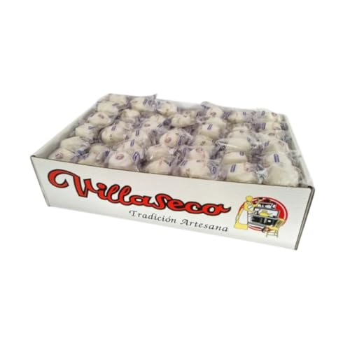 BLANQUITOS – Mantecados Tradicionales con Cobertura Blanca – Elaborados con Manteca de Cerdo Ibérico – Envueltos Individualmente – Caja Ahorro 3 kg