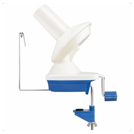 Adhafera Yarn Winder, Yarn Ball Winder for Crocheting, The Helper for Yarn Collection Lovers