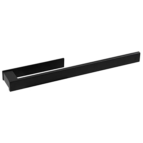 EXLECO Toallero Baño Sin Taladro Negro Cover